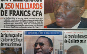 A la Une du Journal Le Pays du 07 Août