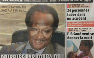 A la Une du Journal La Tribune du 08 Août