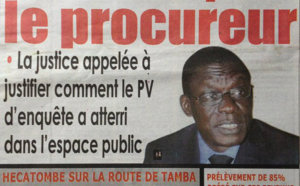 A la Une du Journal Rewmi du 08 Août