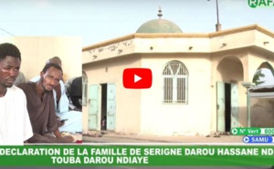VIDEO - Déclaration au nom du Khalife de Darou Ndiaye, sur les dégâts des policiers dans la mosquée