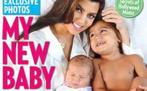 Photo : Kourtney Kardashian présente sa petite fille