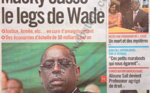 A la Une du Journal Enquête du 10 Août