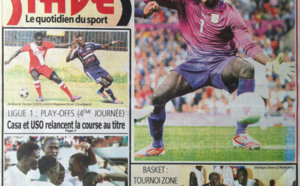 A la Une du Journal Stades du 13 Août