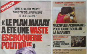 A la Une du Journal Direct Info du 13 Août