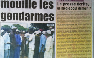 A la Une du Journal Walf Grand Place du 16 Août