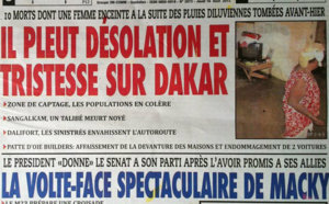 A la Une du Journal L'As du 16 Août