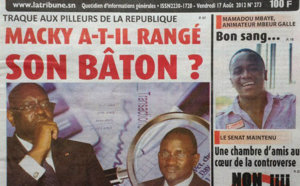 A la Une du Journal La Tribune du 17 Août