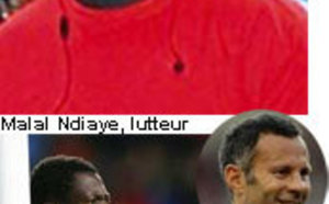 Malal Ndiaye et Ousmane Mané impressionnés d'avoir rencontré Usain Bolt