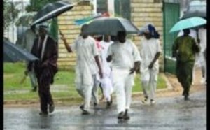 Des "IBADOURAHMANE" ont célébré la korité samedi, sous une forte pluie
