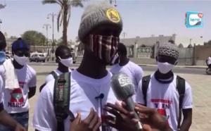Covid-19 à Touba: Le mouvement Y en a marre distribue des masques et sensibilise la population (Vidéo)