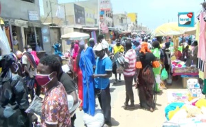 Korité / Covid-19: Toujours pas de clients, les commerçant du marché HLM dans une situation difficile (Vidéo)