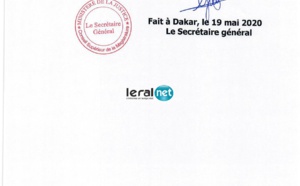 Vaste mouvement dans la Magistrature: Les nouvelles nominations dans la Justice ! (Document)