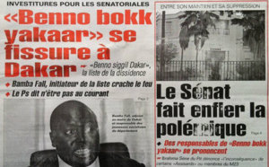 A la Une du Journal Le Populaire du 22 Août