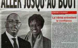A la Une du Journal Sud Quotidien du 22 Août