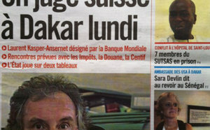 A la Une du Journal Enquête du 24 Août