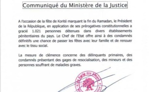 Fête de Korité: Le chef de l’Etat gracie 1021 détenus