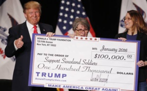 Trump fait don de son salaire pour financer des traitements contre le coronavirus