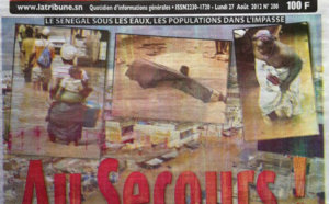 A la Une du Journal La Tribune du 27 Août