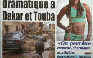 A la Une du Journal Walf Grand Place du 27 Août