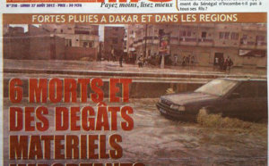 A la Une du Journal Direct Info du 27 Août