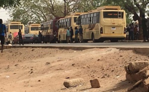 Urgent - Réouverture des classes: Banjul autorise finalement le passage des bus de DDD retenus à la frontière