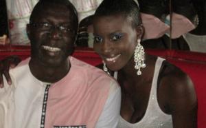 Fallou Dieng et sa fille Codou