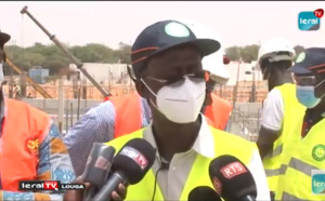 Visite de Chantier de KMS 3/ Charles Fall, DG Sones : « Les travaux sont à un niveau assez très satisfaisant »