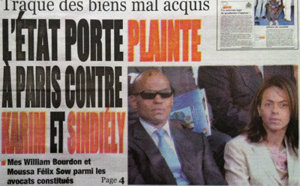 A la Une du Journal Le Quotidien du 31 Août