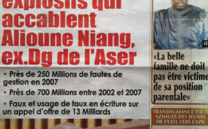A la Une du Journal Rewmi du 05 Septembre 