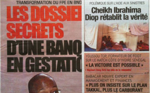 A la Une du Journal Direct Info du 05 Septembre 