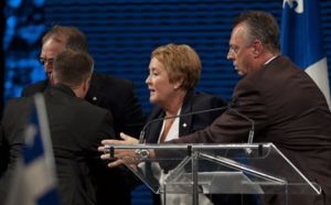 Attentat contre le futur premier ministre québécois