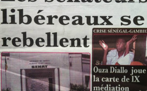 A la Une du Journal L'Office du 06 Septembre 