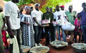 Modou Lo au chevet des sinistrés du Cices