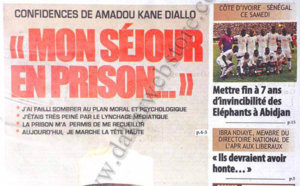 A la Une du Journal Direct Info du 08 Septembre 