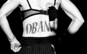 Madonna soutient Obama pendant ses concerts