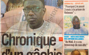 A la Une du Journal Enquête du 12 Septembre 