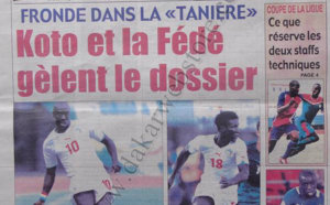 A la Une du Journal Walf Sport du 14 Sept