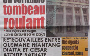 A la Une du Journal Rewmi du 14 Septembre 