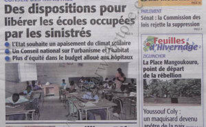 A la Une du Journal Le Soleil du 14 Septembre 
