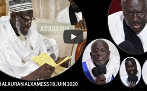 VIDEO - Ndigueul Khalifou général Mourides yi jëm ci jangum Alxuran, ce Jeudi 18 juin 2020