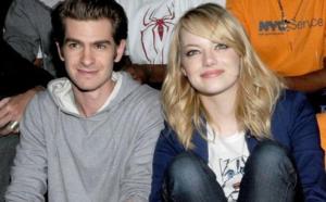 Emma Stone et Andrew Garfield jouent avec les paparazzi
