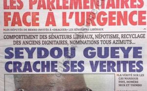 A la Une du Journal L'As du 18 Septembre 