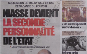 A la Une du Journal Direct Info du 19 Septembre 