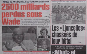 A la Une du Journal Le Populaire du 19 Septembre 