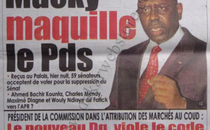 A la Une du Journal Rewmi Quotidien du 19 Septembre 