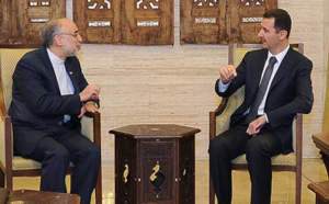 Le ministre iranien des affaires étrangères rencontre Assad