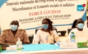 Appui sectoriel Covid-19, les régions de Kaffrine et de Kaolack reçoivent un appui de 185.500.000 FCfa