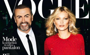 Kate Moss et George Michael cover friends
