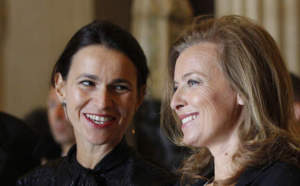 Valérie Trierweiler, "ambassadrice" de la Fondation Danielle Mitterrand