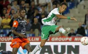 Aubameyang et l’ASSE tiennent Montpellier en échec !